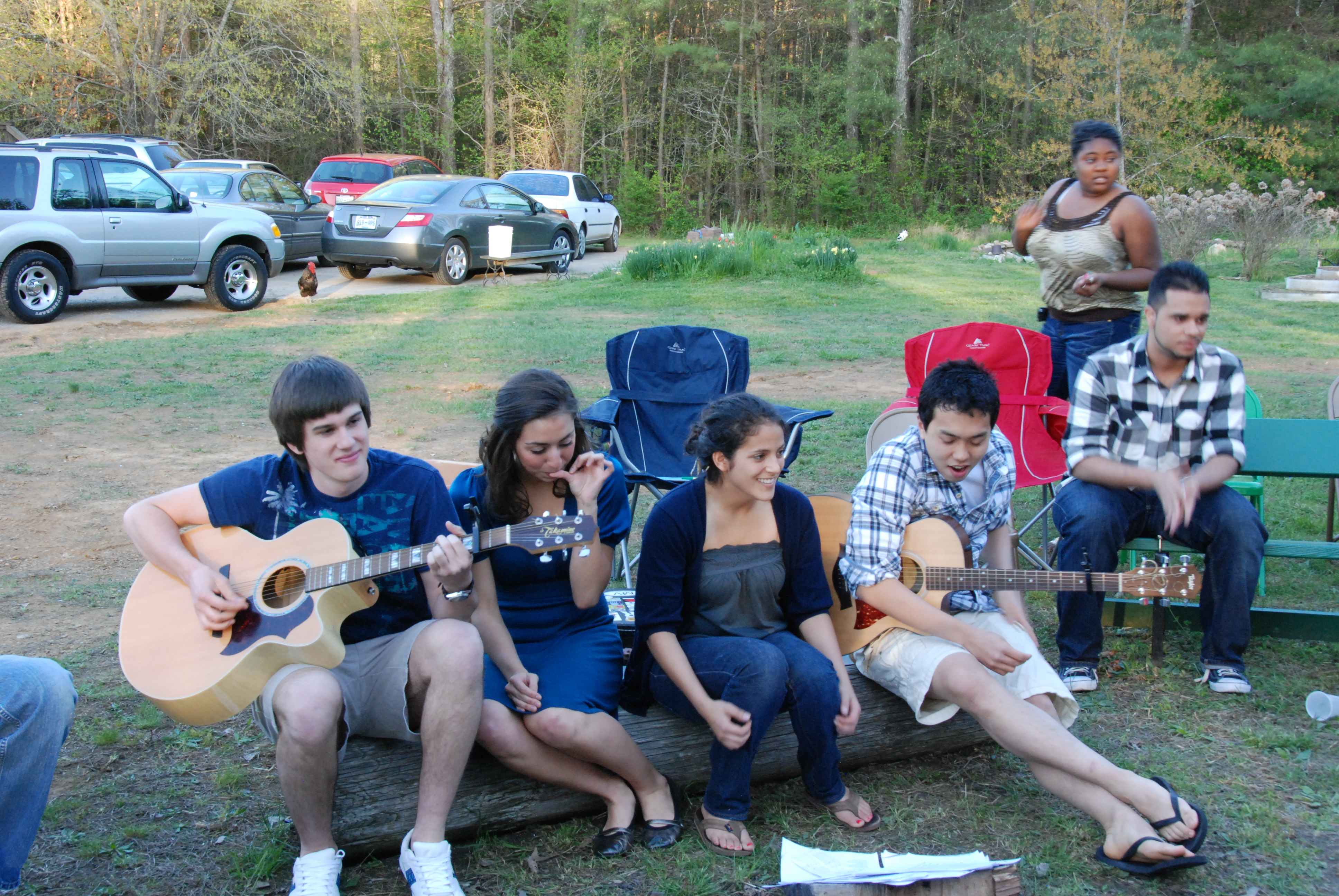 people playing music