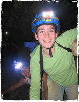 caving