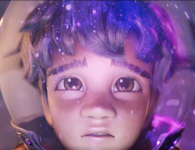 Kid going to space