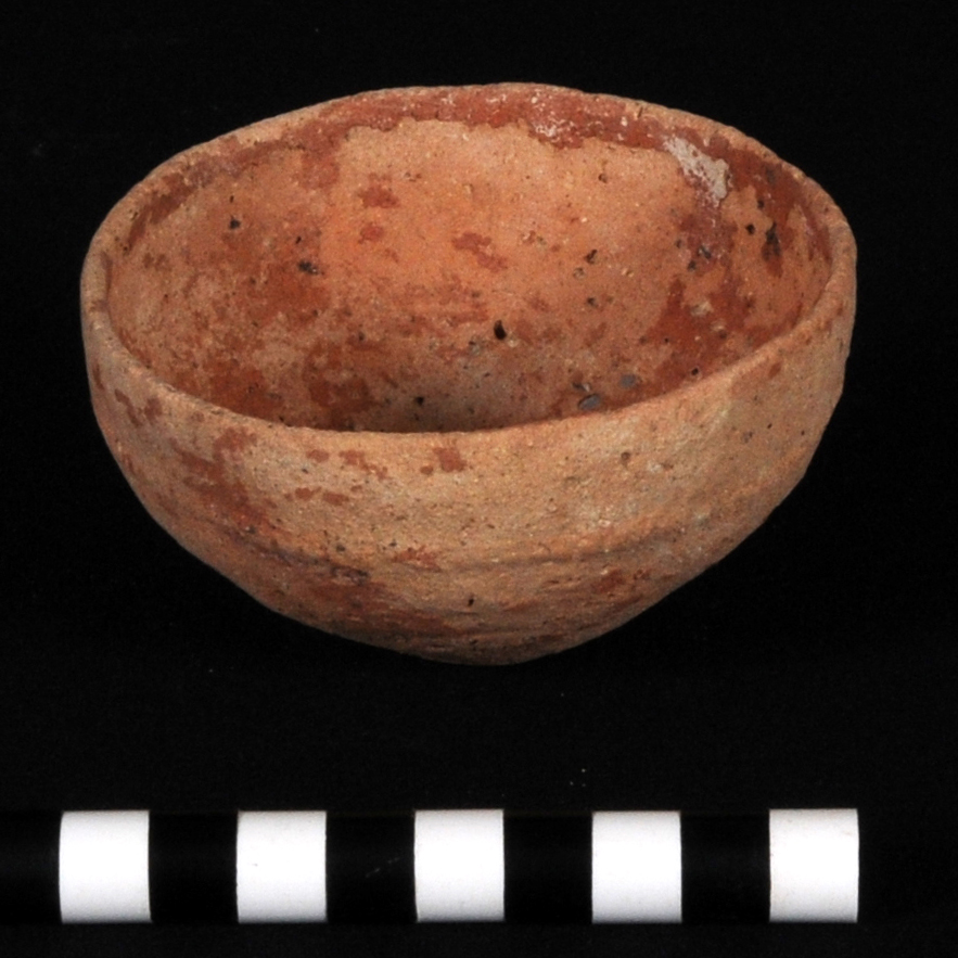 a light brown bowl
