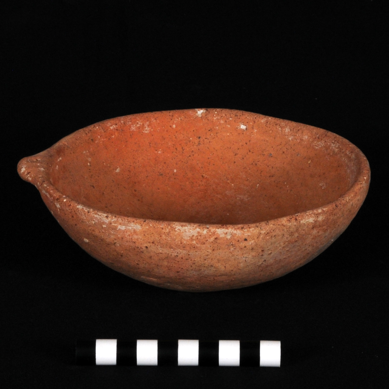an orange bowl