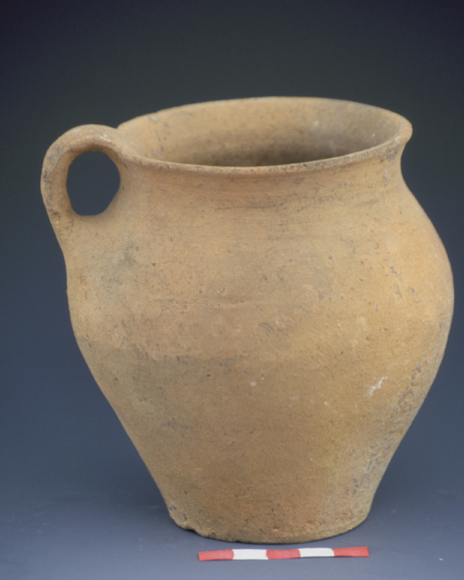 a tan mug