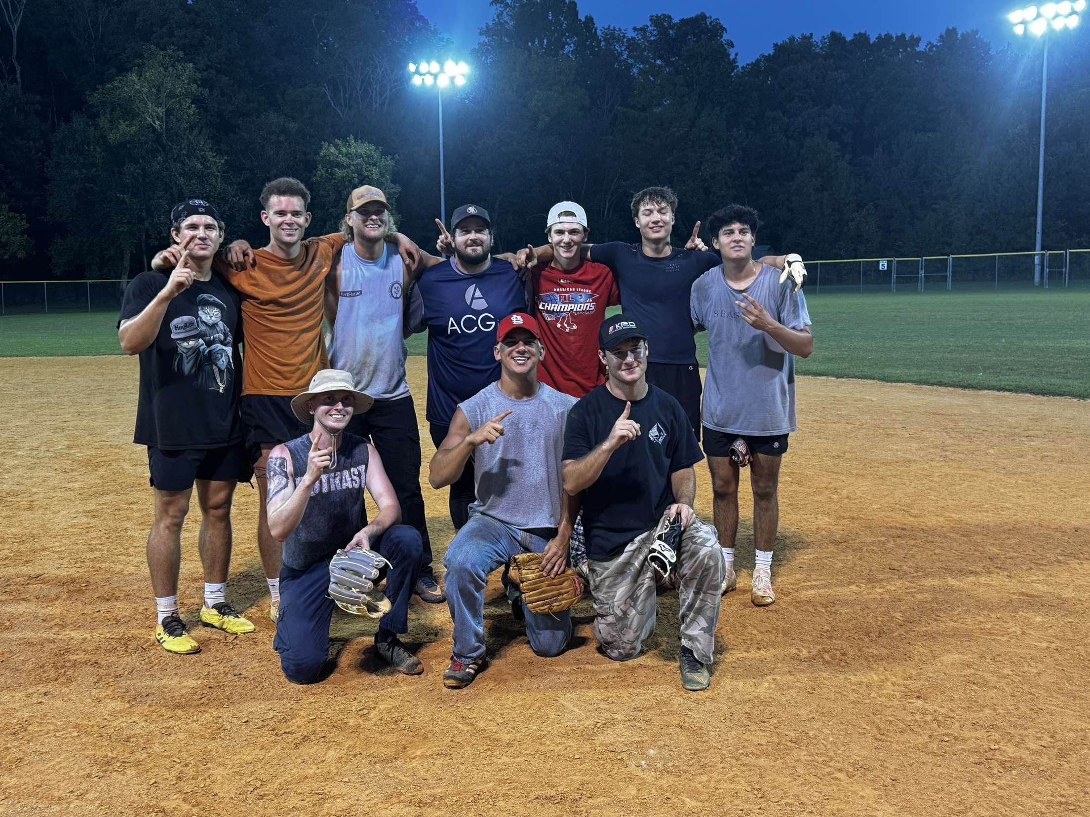 Men's "For Love of the Game" Softball Tournament Champions