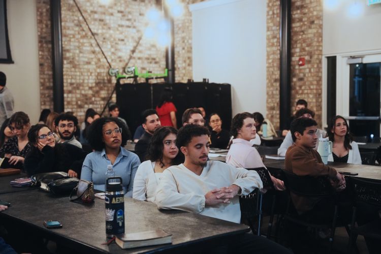 Students Listening at the Grid