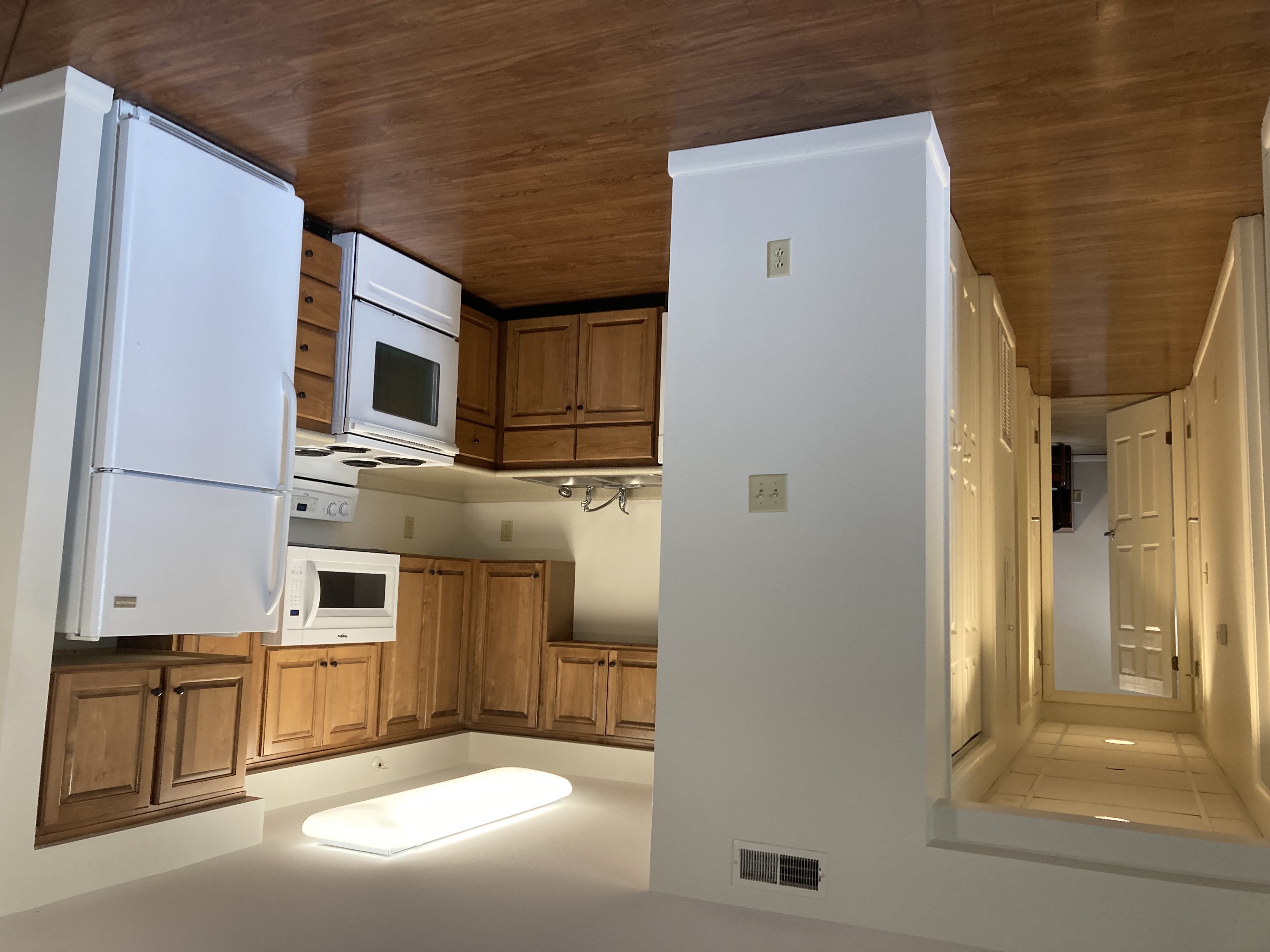 Hall & Kitchen      