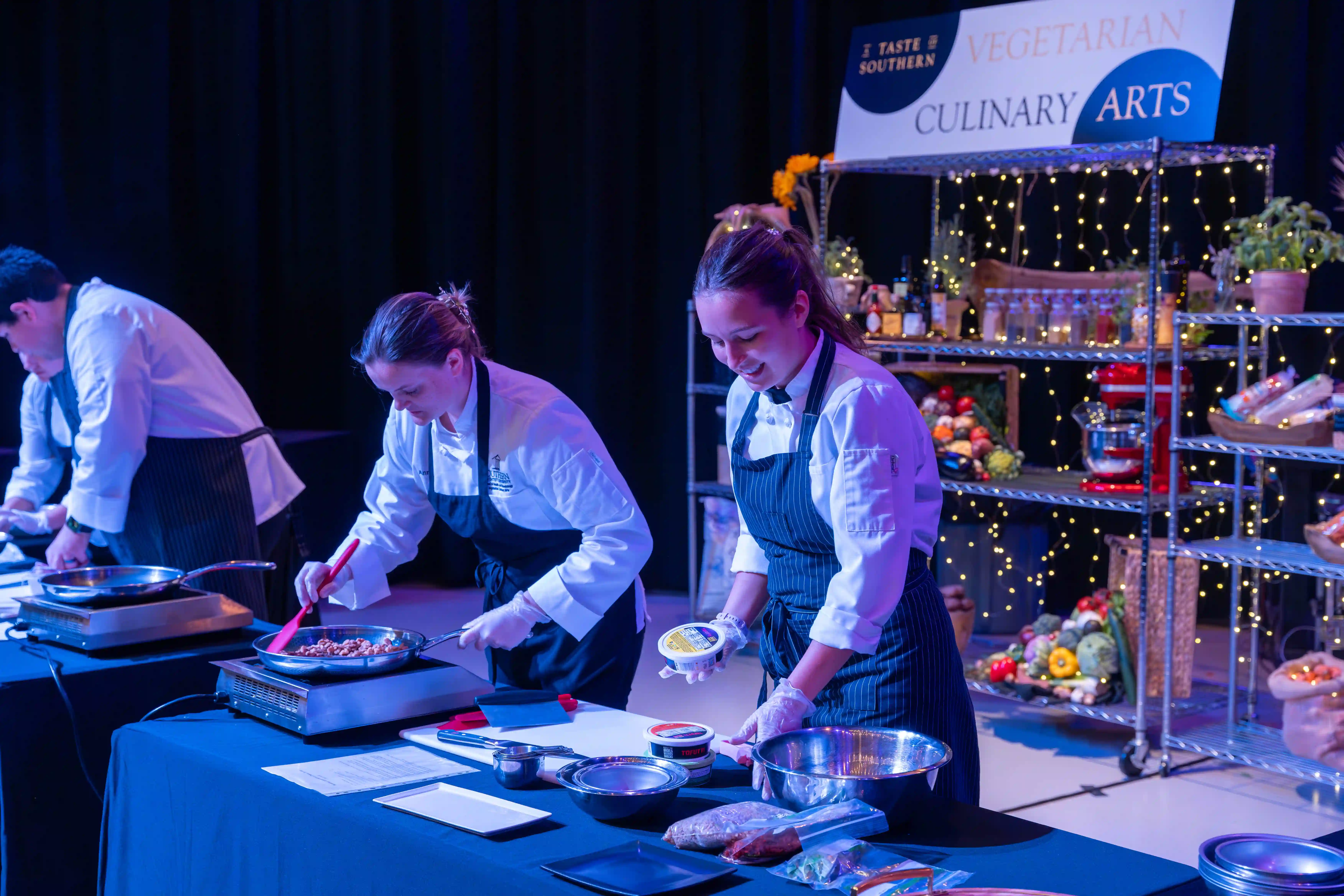 2024 Taste of Southern gala cooking demonstration