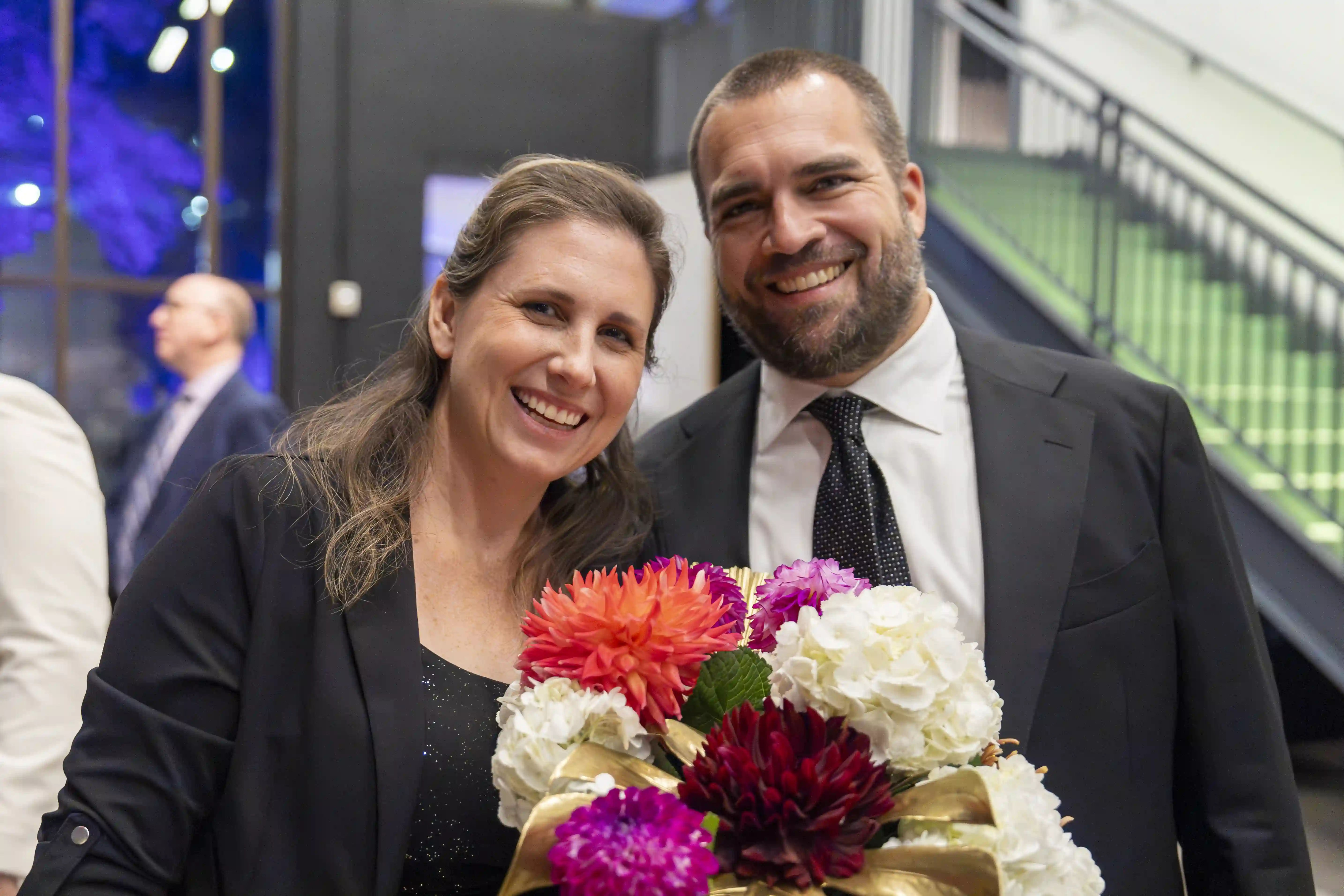 Couple attending 2024 Taste of Southern gala
