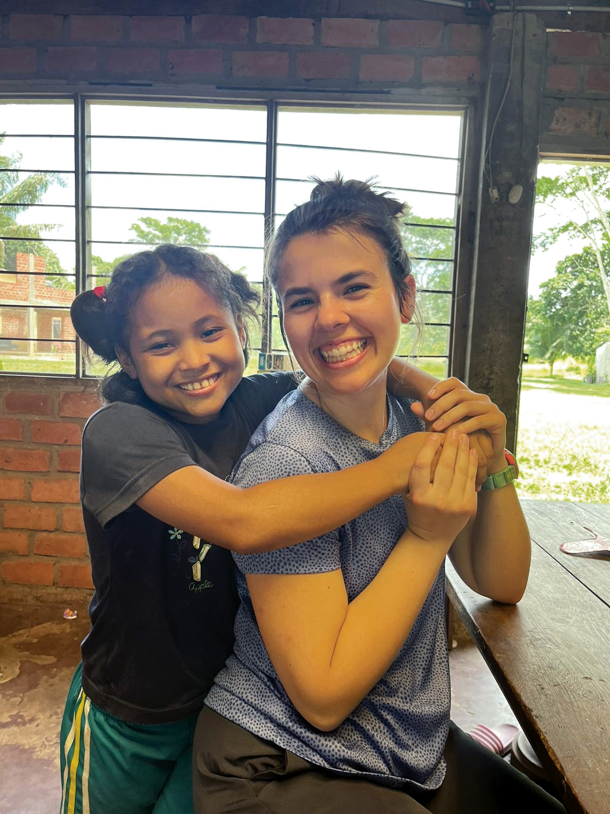 SAU student in a mission in Colombia