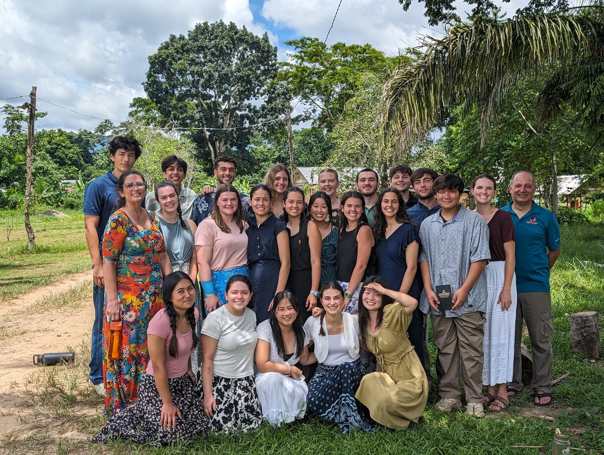 SAU students in a mission in Colombia