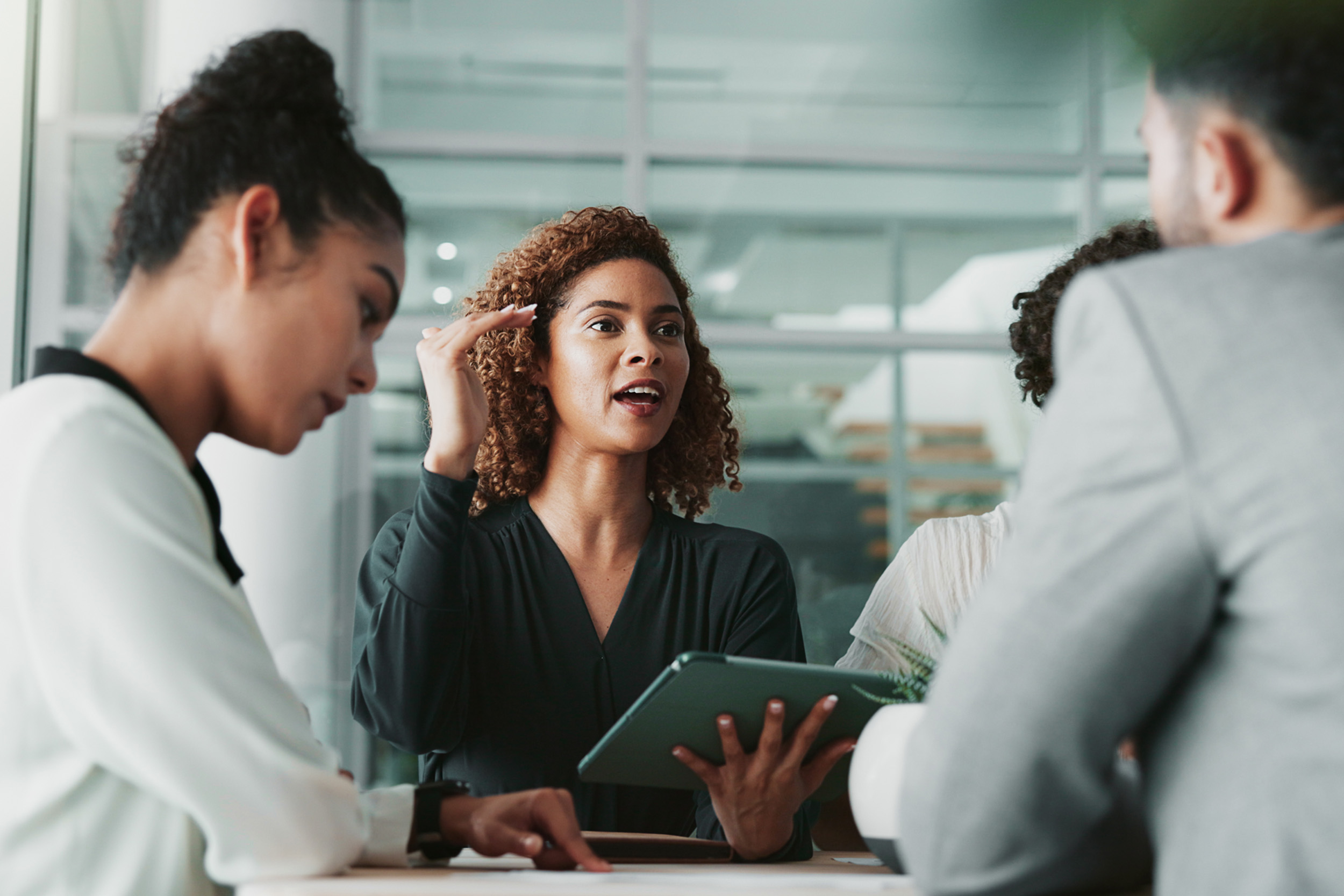 professionals leading with confidence