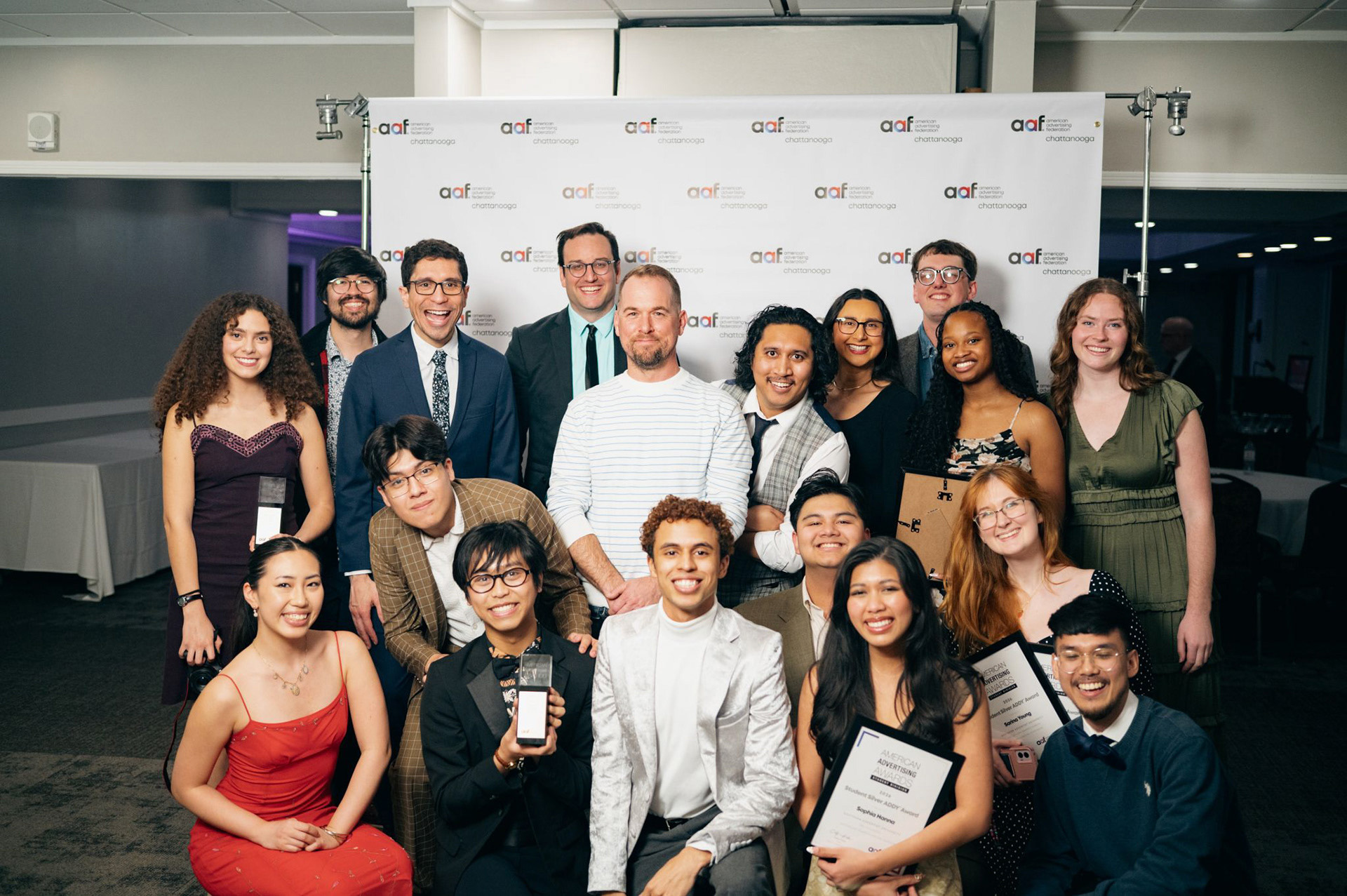 SVAD students at the American Advertising Awards